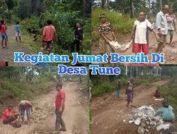 Penjabat Desa Tune: Aktifkan Jumat Bersih, Tambal Jalan Berlubang