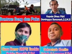 Dominggus Banunaek: Bantuan Seng dan Paku dari Dinas P dan K Bukan dari Pemda TTS