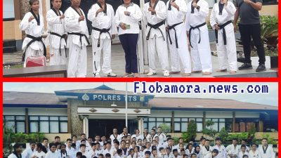 107 Taekwondoin di Kabupaten TTS Mengikuti UKT